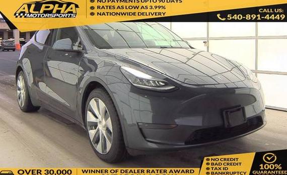 TESLA MODEL Y 2020 5YJYGDEE0LF009488 image